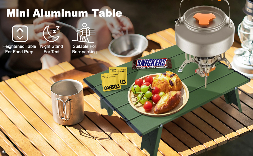 Small Folding Camping Table, Foldable Camp Table