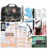 Surviveware Survival First Aid Kit - Emergency Preparedness at Home, Car, Office, Hiking, Camping