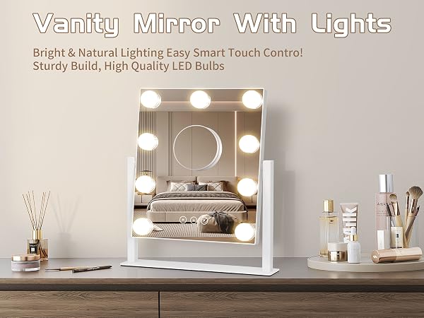 vanity mirror with lights