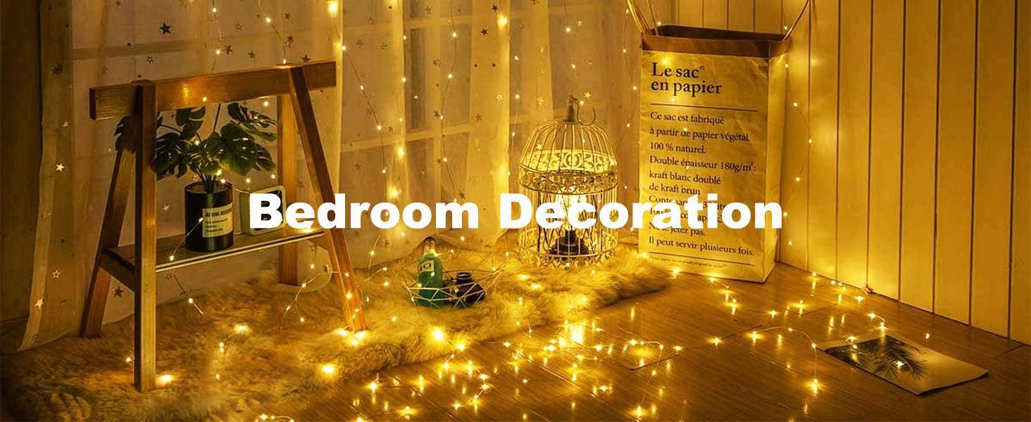 fairy lights for bedroom
