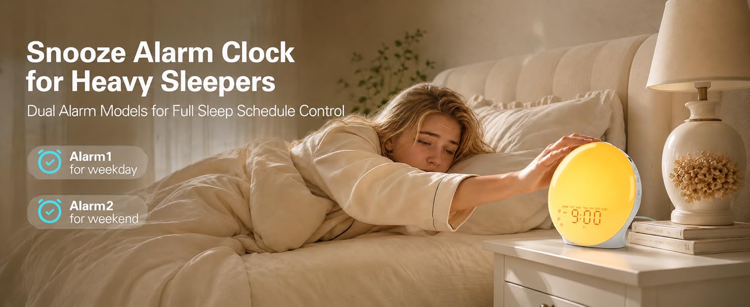 alarm clock for heavy sleeper