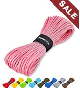 WEREWOLVES Paracord Rope, 7 Strand Type III Parachute Cord 4mm 100ft / 200ft for Crafting, DIY Pr...