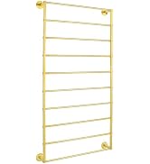 Wall Mounted Display Rack, 10-Layer Wall Scarf Rack Organizer, Space-Saving Wrapping Paper Organi...