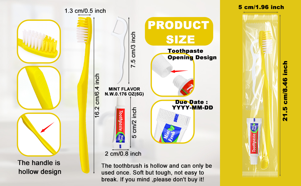 on the go toothbrush disposable