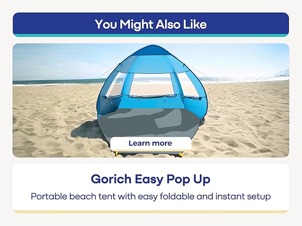 pop up beach tent