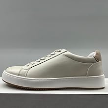 Men's leather dress sneaker
