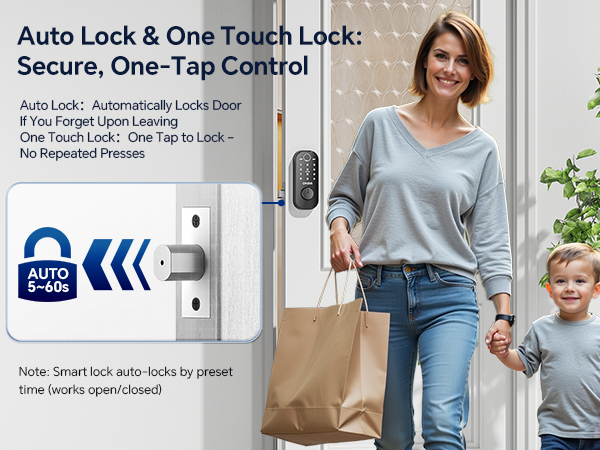 keyless entry door lock