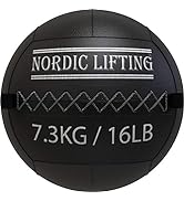 Nordic Lifting Wall Ball for Crossfit & Fitness - Medicine Ball for Gym and Strength Training