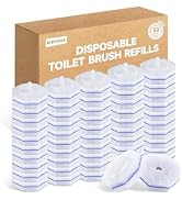 50 Count Toilet Wand Refills for Clorox, 5X Cleaning Power Toilet Bowl Wand Refills & High-Densit...