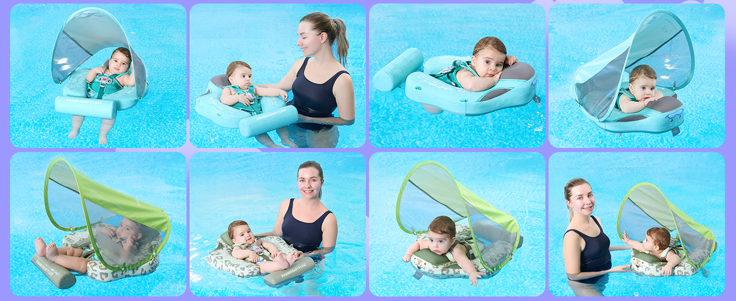 mambobaby float with canopy