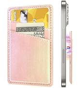 Senose Magnetic Card Wallet Compatible for Magsafe Wallet, Ultra-Thin Magnet Phone Wallet Compati...
