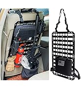 TACNEX Rigid MOLLE Panel for Vehicle Seat Back Organizer Aluminum Alloy Plate for Auto Modular St...
