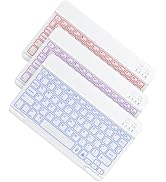 OMOTON Bluetooth Keyboard, Backlight Wireless Rechargeable Keyboard for iPad, iPad Pro, iPad mini...