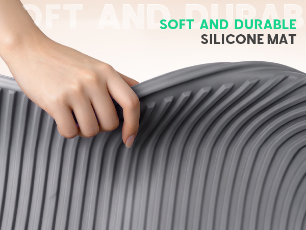 SOFT AND DURABLE SILICONE MAT