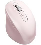 INFINMIND Wireless Bluetooth Mouse, Multi Device (BT1/BT2 + 2.4G USB) Mouse for Laptop, iPad & Ma...