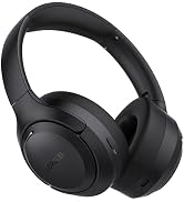 LORELEI QC60 Hybrid Active Noise Cancenlling Headphones,Wireless Over Ear Bluetooth Headsets,60H ...