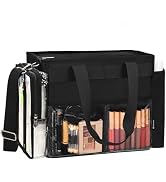 TANTO Travel Makeup Bag Extra Large Makeup Artist Set Bag Cosmetic Organizer Bag Nurse Tote Bags ...