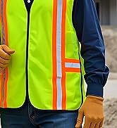 High Visibility Reflective Safety Vest