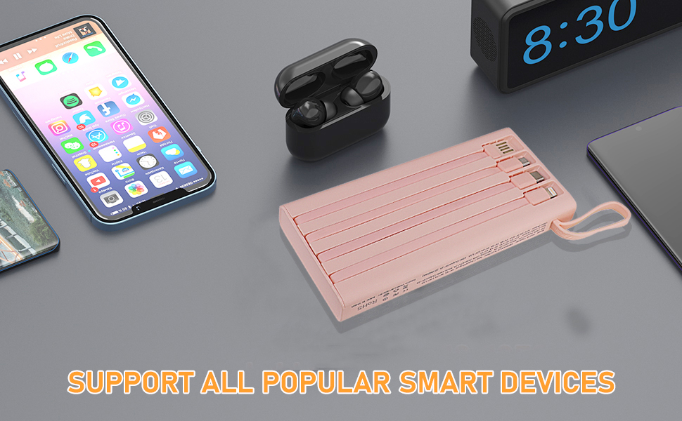 Support almost popular smart devices