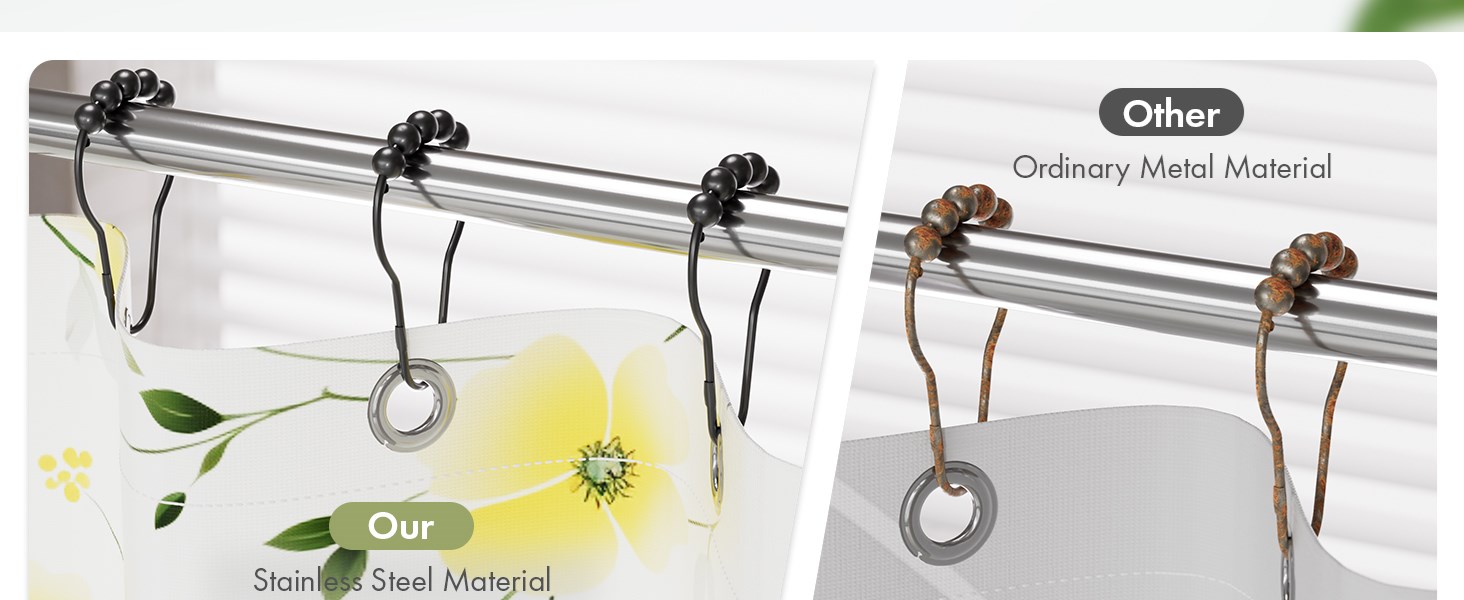Shower Curtain Hooks