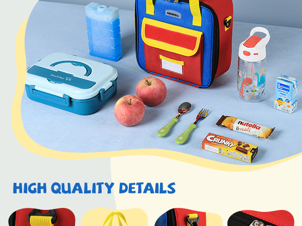 red lunch box kids for boy