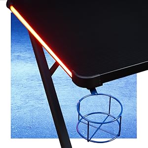LED Desk Red