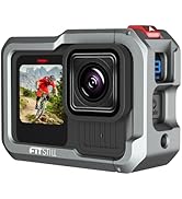 FitStill Aluminum Cage Protective Case Frame Housing for Go Pro Hero 13 Hero 12 Hero 11 Hero 10 H...