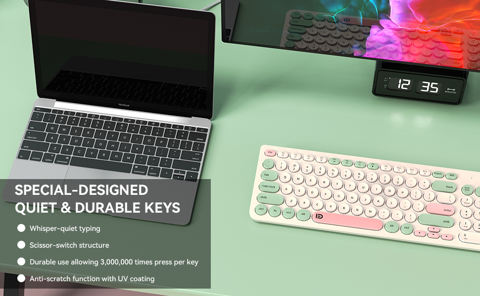 Wireless Keyboard and Mouse Combo