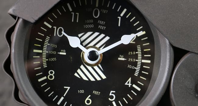 tank desk clock