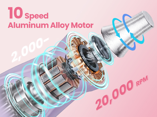 10 Speed Aluminum Alloy Motor