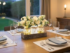 Table Decorations mason jars table centerpieces for dining room Home House Table Kithen Decor