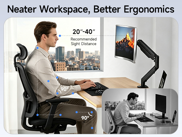 single monitor arm