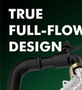RESTMO 2 Way Garden Hose Splitter Heavy Duty Full Metal Body, Full Flow Design with Oversized Bal...