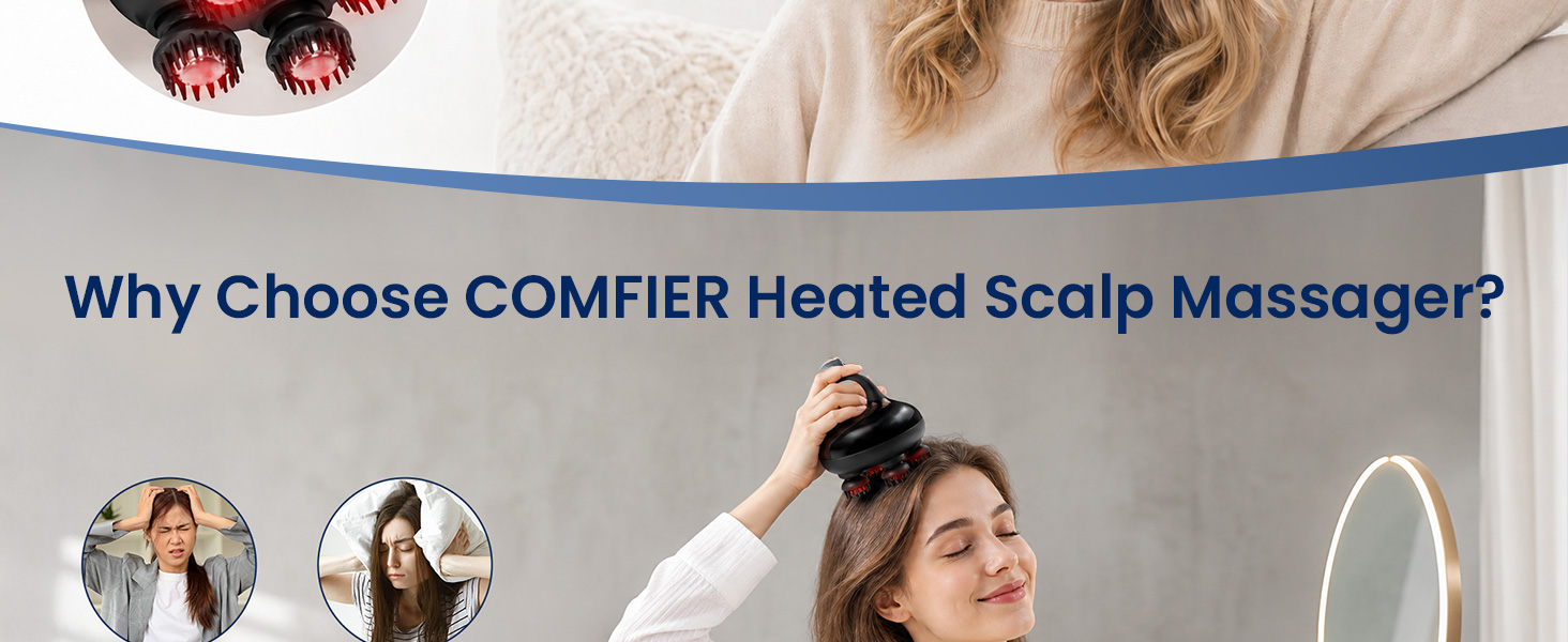 Heated Scalp Massager