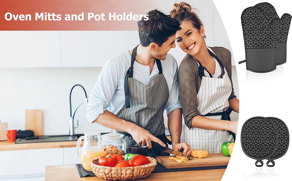oven mitts heat resistant