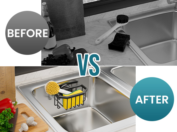 suction cup sponge holder for kitchen sink