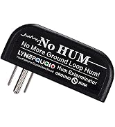 Btuty Buzz Eliminator AC Ground Loop Noise Eliminator Plug-In AC Buzz Killer Hum Eliminator Noise...