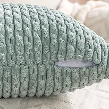 teal pillow covers