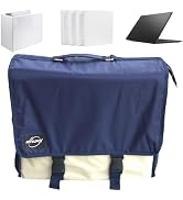 MYSUPOT 3 Ring Binder Bag for School, Work, or Training. Can fit 4” Binder & a laptop. Made of 60...
