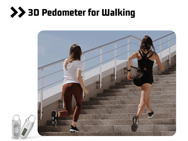 Exercise with your family or friends, 3D pedometer can help you to improve relationship with them.