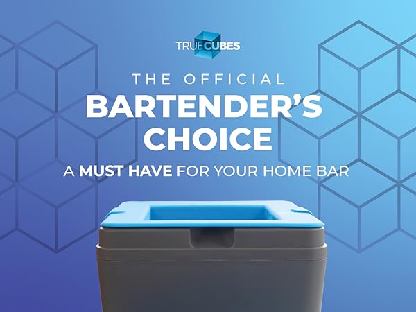 The Official Bartenders Choice for Crystal Clear Ice Cubes