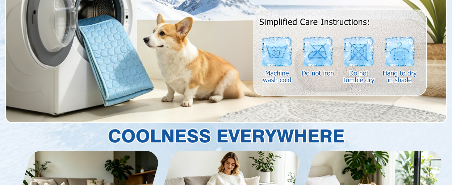 summer mat for dogs cat pad breathable dog cooling mat washable dog cooling mat