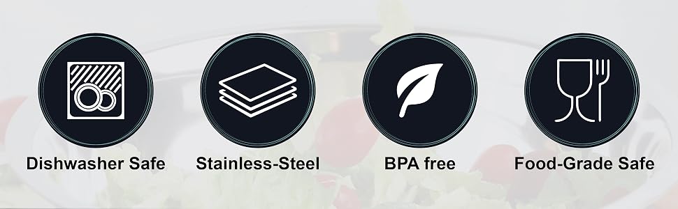 dishwasher safe - BPA free