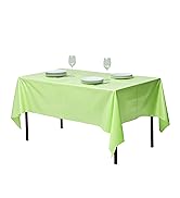 Simply Bio for Rectangle Tables (54''x108'', 10 Count) Disposable Rectang...