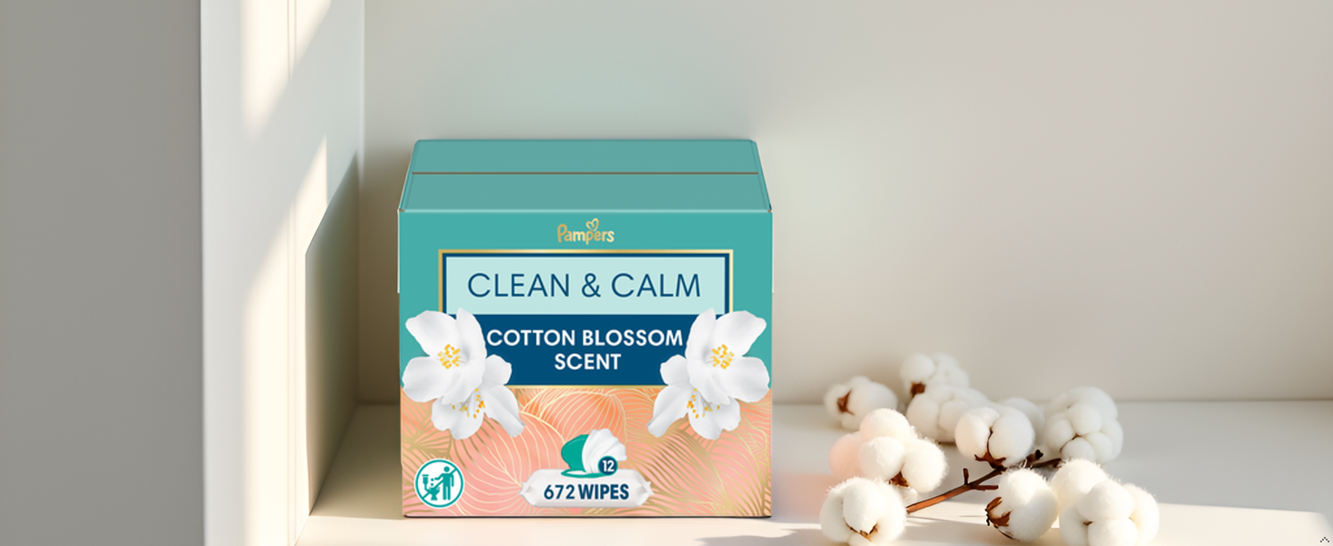 A serene field of cotton blossoms swaying gently in the breeze, with the product nestled among the f