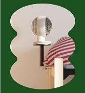 Smallish Fan Holder - Black
