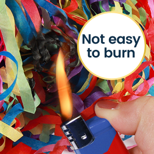 Not easy to burn
