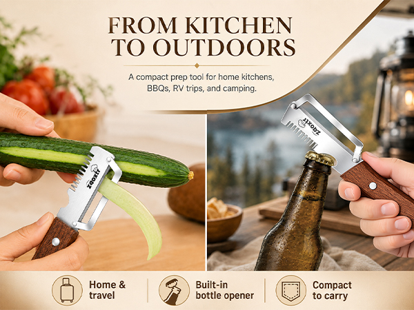 3-in-1 Multifunctional Vegetable Peeler
