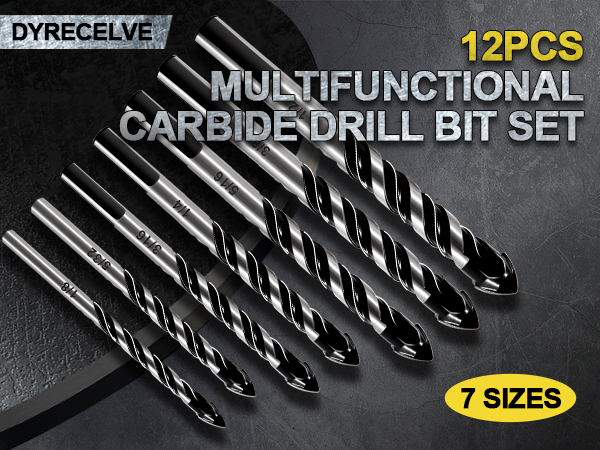 Masonry Drill Bit Set & Concrete Drill Bit Set