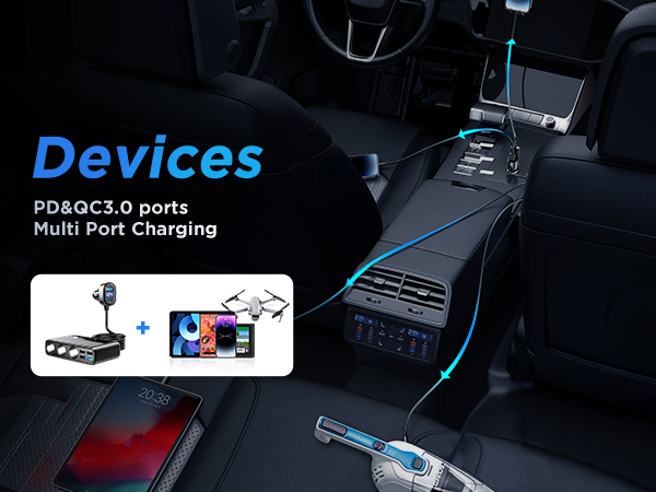 car lighter splitter